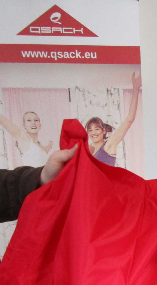 Sitzsack Bezug wechseln